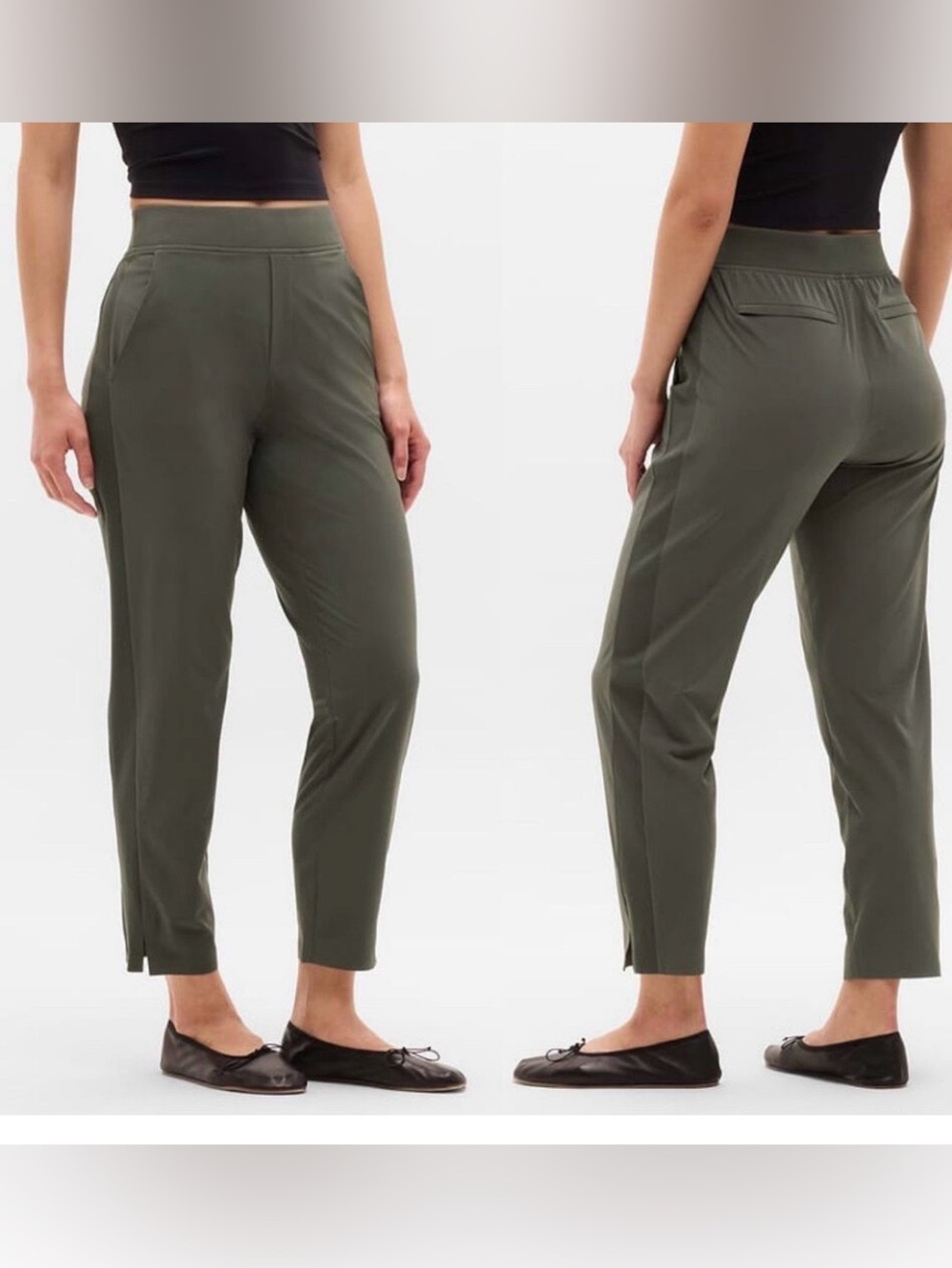 Athleta Women's Pants in Dark Olive